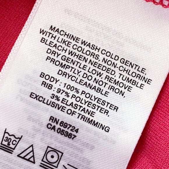 Columbia NWOT Women's Light Weight Fleece, Half Zip Pull Over, Pink, Size Medium - Picture 10 of 10